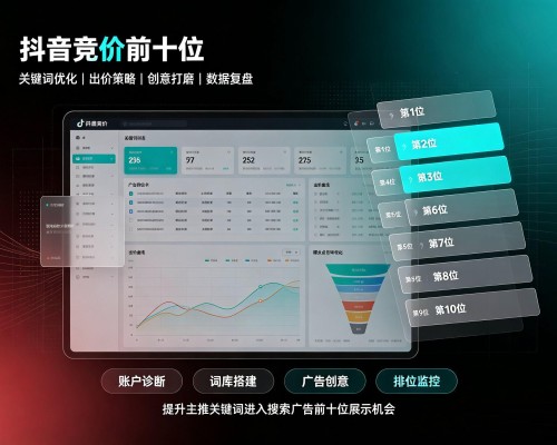 沿滩抖音搜索竞价